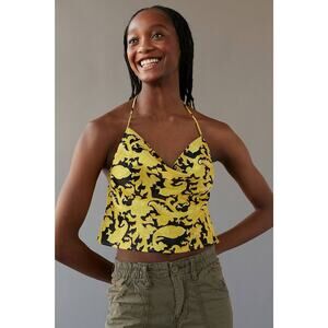 27 NWT $39 UO Cammille Cowl Neck Tie-Back Cami Size Medium